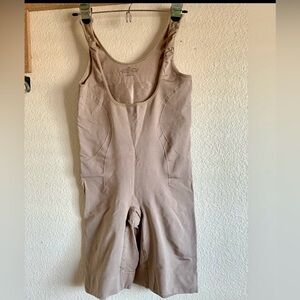 Beige Shapewear Bodysuit
